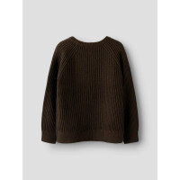 Kids Strick-Pullover. braun