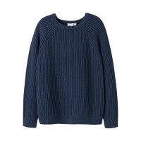 Kids Strick-Pullover, blau