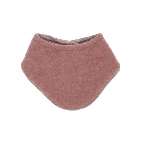 Wollfleece Baby-Tuch heiderosameliert