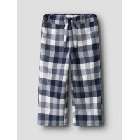 Mini Schlafhose, kariert, navy