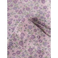 Mini Leggings mit Blumenprint, lila