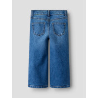 Mini Wide Jeans blau