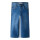 Mini Wide Jeans blau