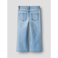 Mini Wide Jeans hellblau
