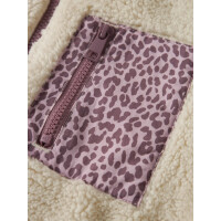 Kids Teddyjacke mit Leo-Details