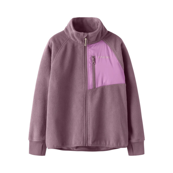 Kids Windfleece Jacke in altrosa