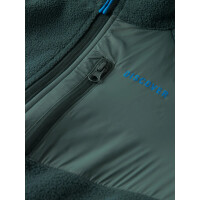 Mini Windfleece Jacke gr&uuml;n