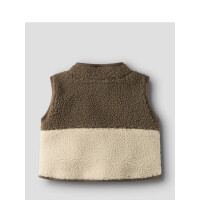 Baby Teddy Jacke beige braun
