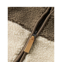 Baby Teddy Jacke beige braun