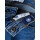 Mini Straight Jeans blau