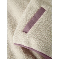 Kids Teddy Weste, beige-rosa