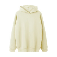 Kapuzen Pullover butter yellow