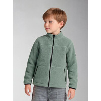 Kids Teddyjacke olive