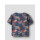 Mini T-Shirt Palmen Design blau