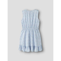 Kids d&uuml;nnes Kleid mit Streublumen, hellblau