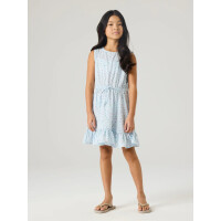 Kids d&uuml;nnes Kleid mit Streublumen, hellblau