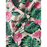 Kids d&uuml;nnes Kleid mit Hibiskusblume, beige