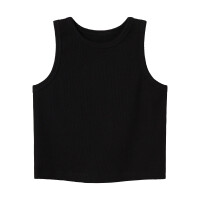 Kids Crop-Top schwarz