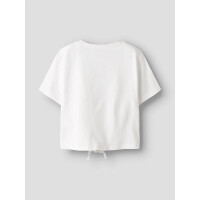 Kids Shirt Loose-Fit mit Knoten, wei&szlig;