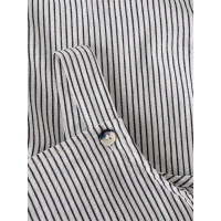 Baby Overall, gestreift blau-wei&szlig;