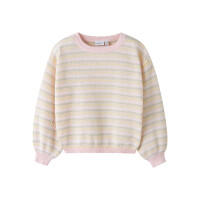 Mini strickpulli pastel Regenbogen