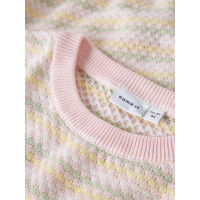 Mini strickpulli pastel Regenbogen
