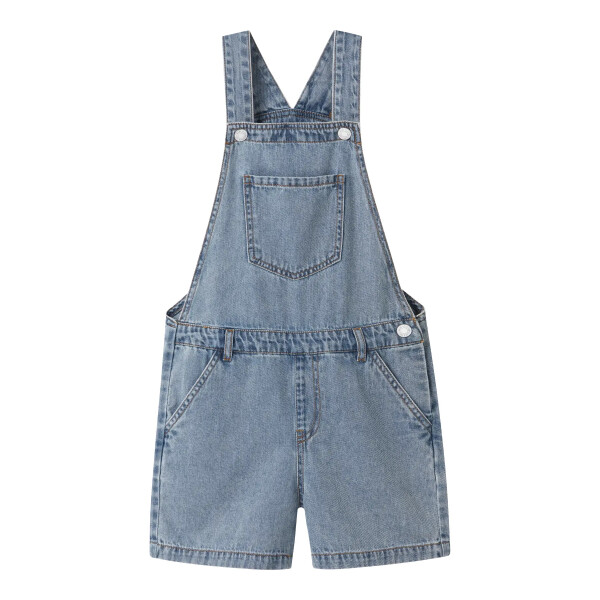 Kids Jeans-Latzhose kurz, blue-denim