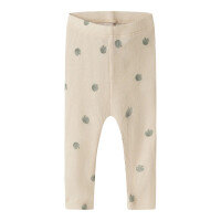 Baby Hose mit &Auml;pfeln, beige