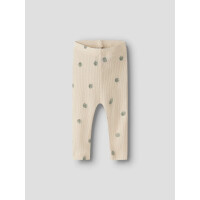 Baby Hose mit &Auml;pfeln, beige