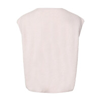 Pieces Teddy Weste, rosa