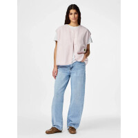 Pieces Teddy Weste, rosa