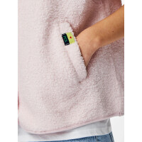 Pieces Teddy Weste, rosa