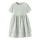 Mini Tshirt Kleid mint,unten Stickmuster