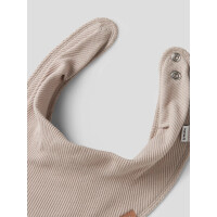 Baby Halstuch gerippt beige