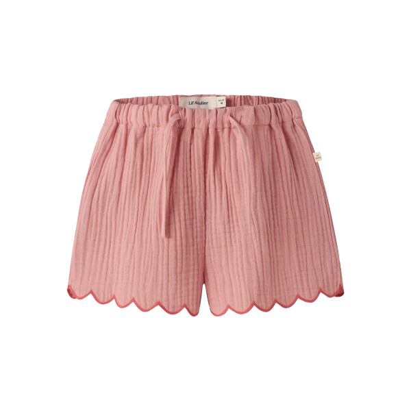 Mini Musselin Shorts, rosa
