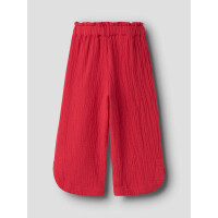 Weite Musselin Sommerhose, urban red