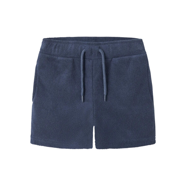 Frottee Shorts, blau