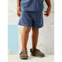 Frottee Shorts, blau