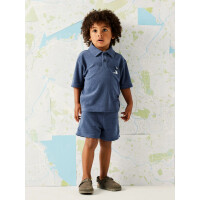 Frottee Shorts, blau