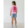 Kids Shirt mit R&uuml;ckenprint Winkekatze, pink