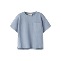 Weites T-Shirt in hellblau
