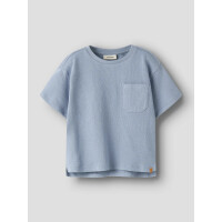 Weites T-Shirt in hellblau
