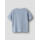 Weites T-Shirt in hellblau