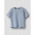 Weites T-Shirt in hellblau
