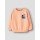 Sommerpulli mit Palmenprint, pastell orange