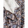 Gebl&uuml;mte Latzhose, braun