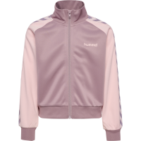 hmlJR REG POLY TAPE ZIP JACKET, altrosa