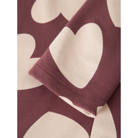 Mini Leggings mit Herzen, altrosa