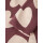 Mini Leggings mit Herzen, altrosa
