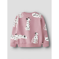 Mini Sweat Pulli Dalmatiner, rosa